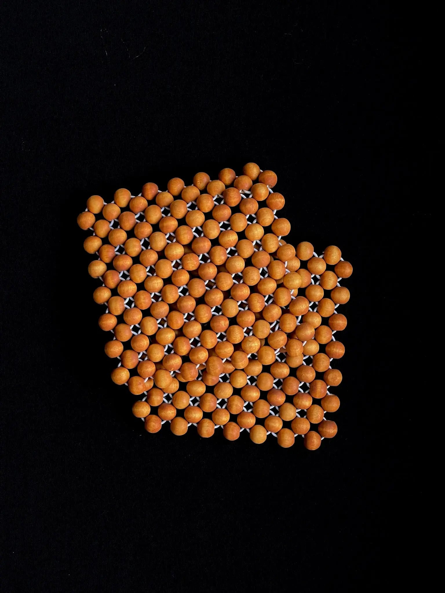Set of two small coasters, Brown PIEN STUDIOS