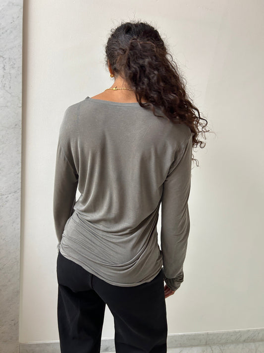 Long Sleeve Tee, Undyed BASERANGE
