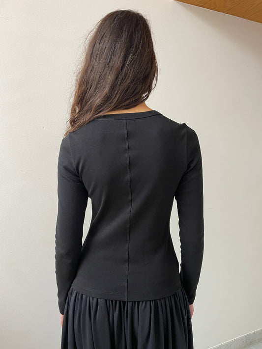 Max Tee, Black FLORE FLORE