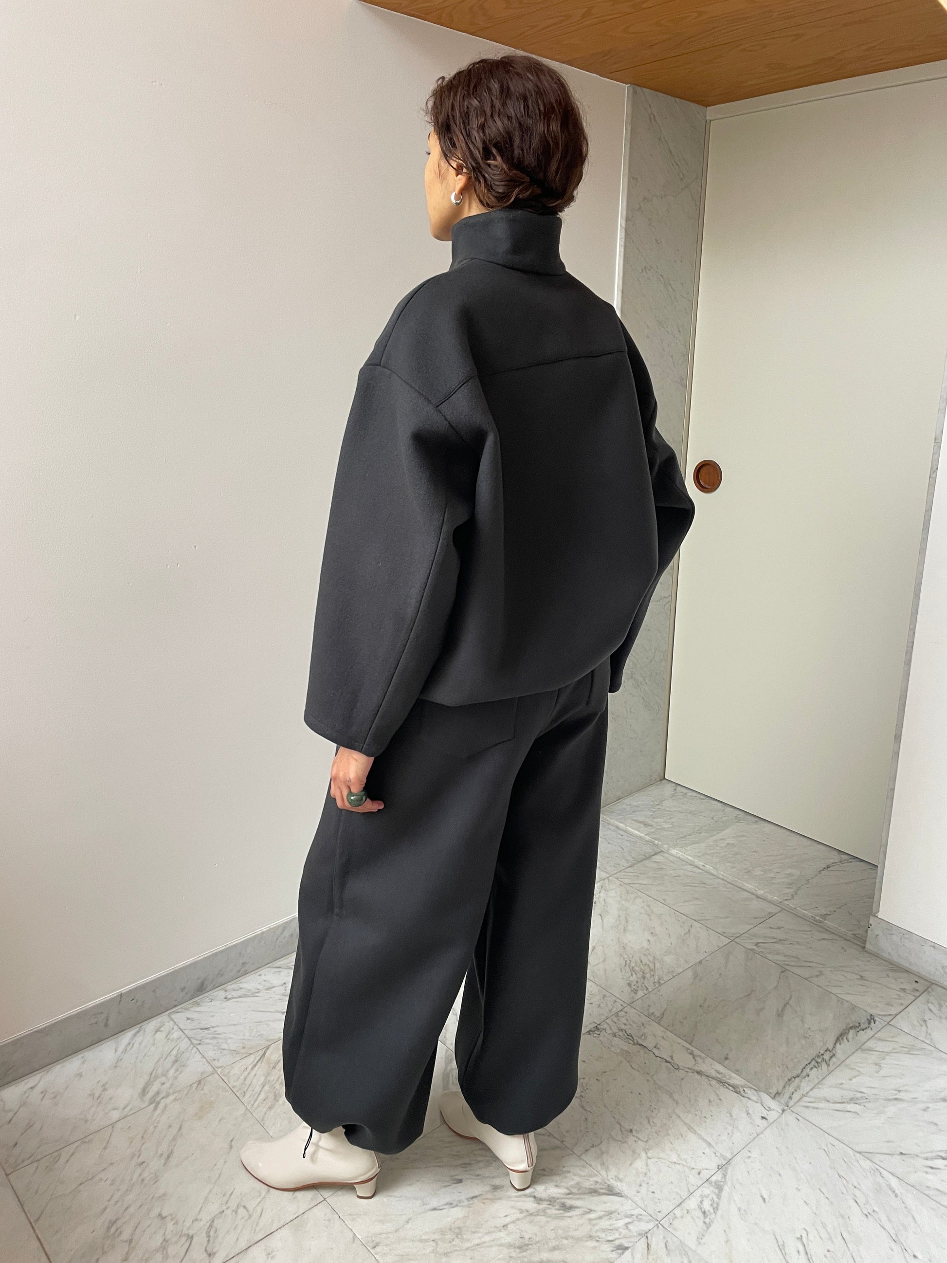 Double Face Wool Vareuse, Mousse BAMBOU ROGER KWONG