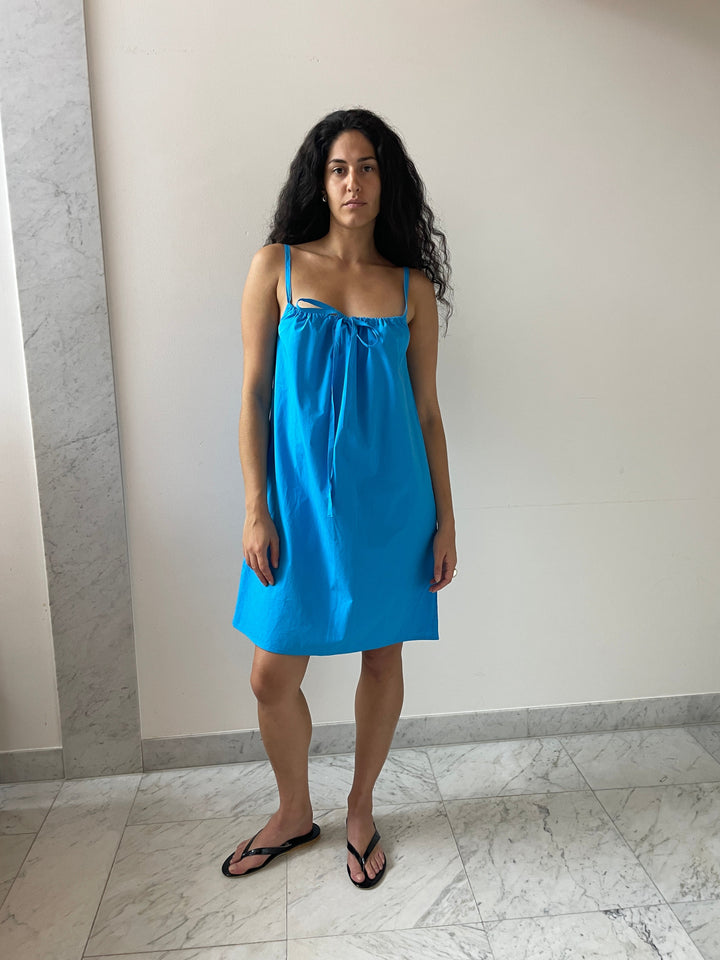 Bow Dress, Turquoise Brooke Callahan