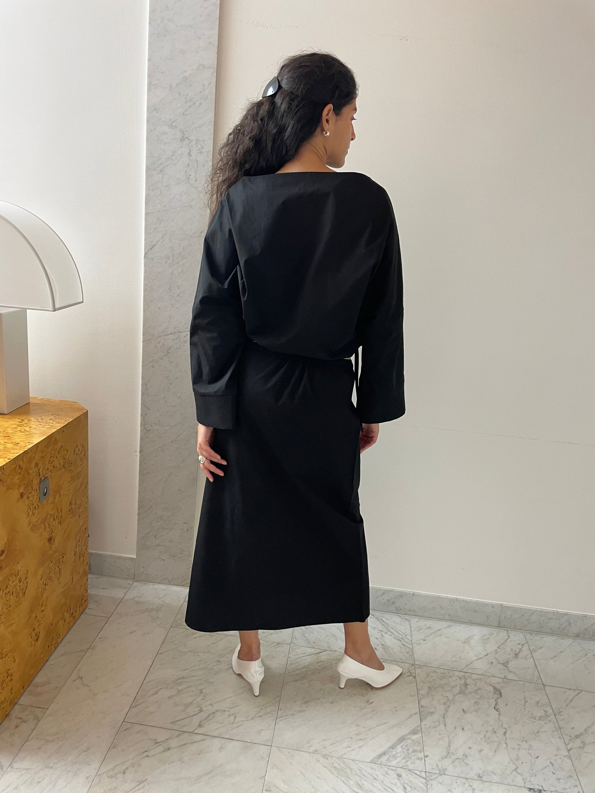 Cuff Top, Black Brooke Callahan