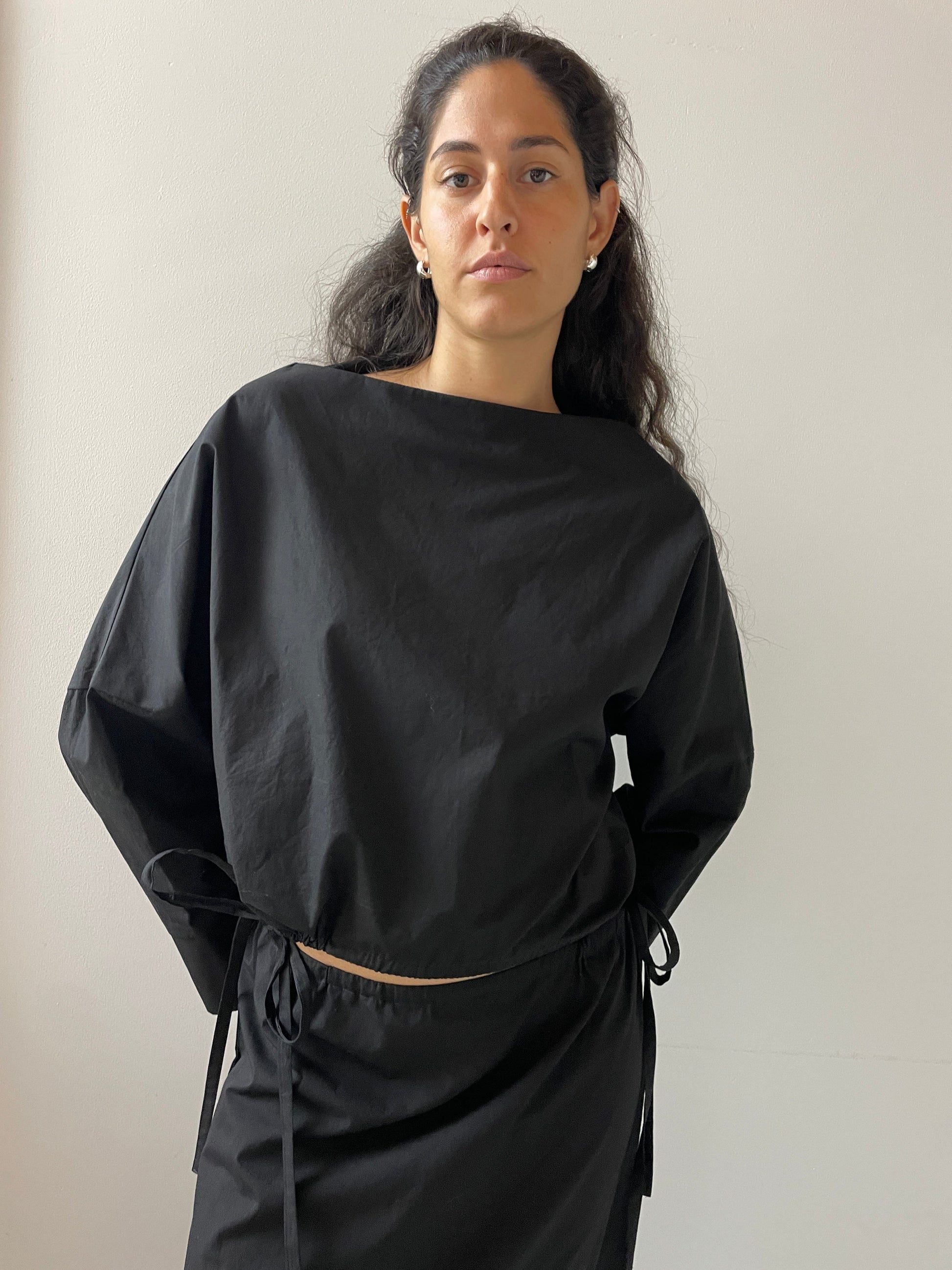 Cuff Top, Black Brooke Callahan