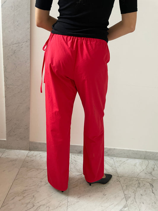 Tie Pants, Red Brooke Callahan