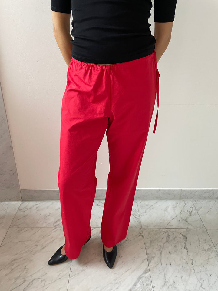 Tie Pants, Red Brooke Callahan