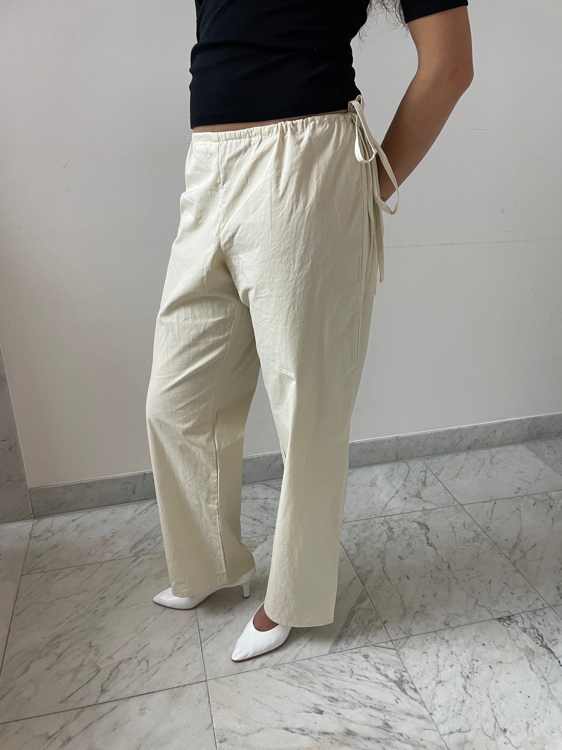 Tie Pants, Rice Brooke Callahan