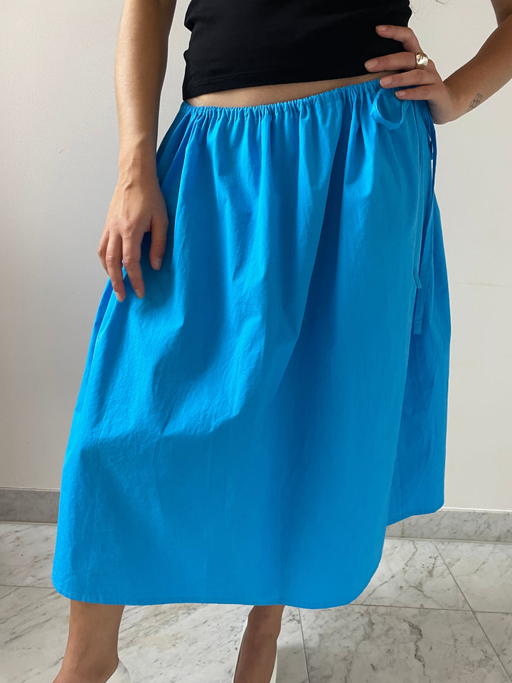 Tie Skirt, Turqoise Brooke Callahan