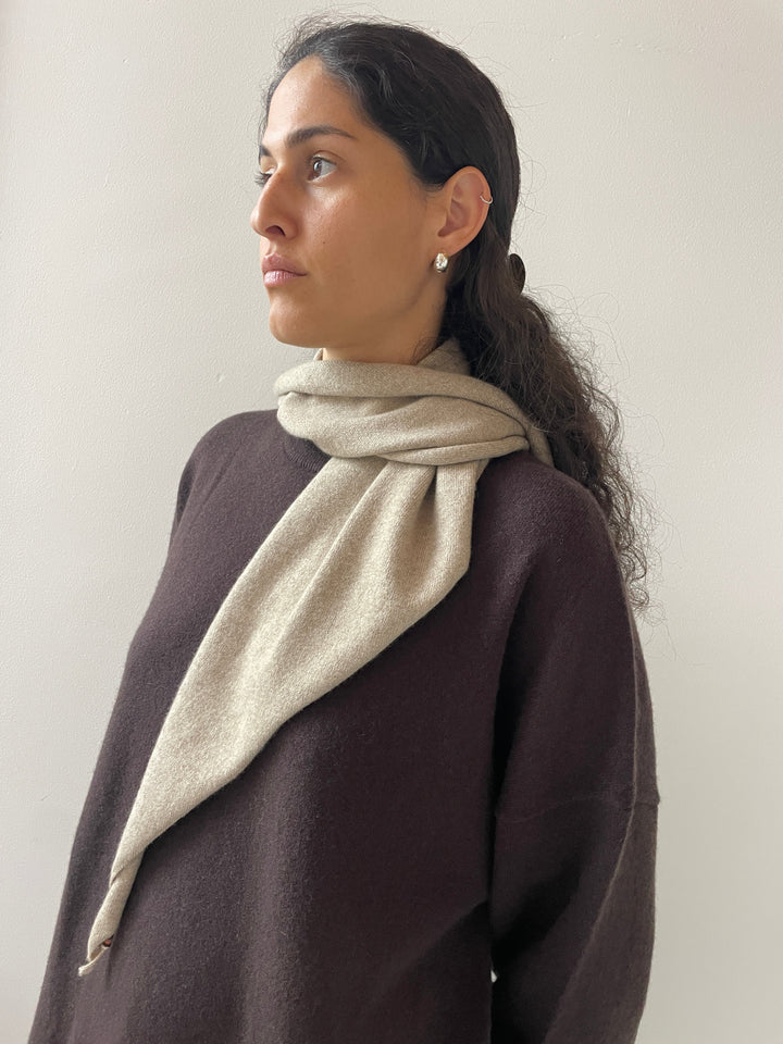 Bandana, Oat EXTREME CASHMERE