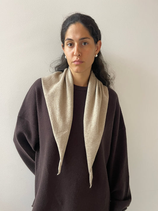 Bandana, Oat EXTREME CASHMERE