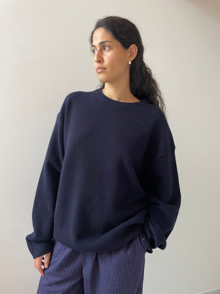 Mike, Navy EXTREME CASHMERE