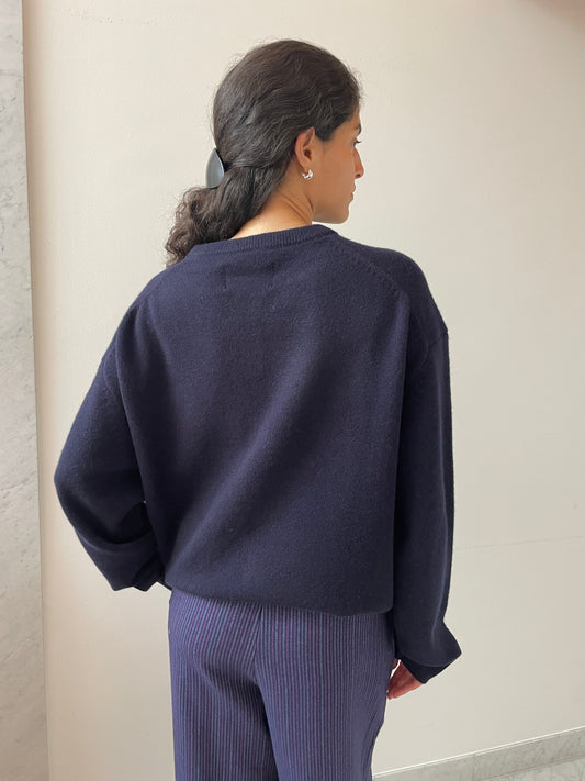 Mike, Navy EXTREME CASHMERE