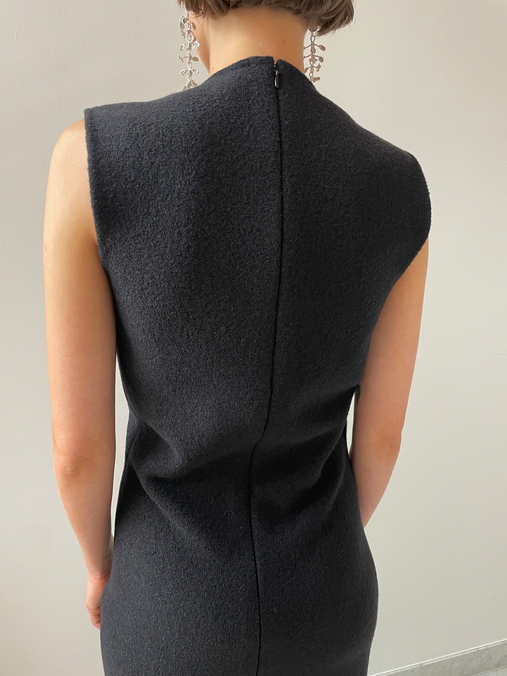 Walker Dress Long, Black RIER