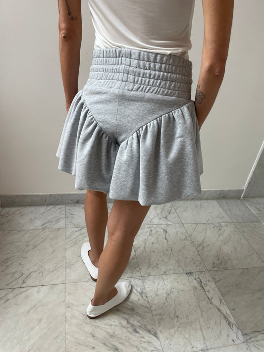 Philippa Bubble Shorts, Grey Fidan Novruzova