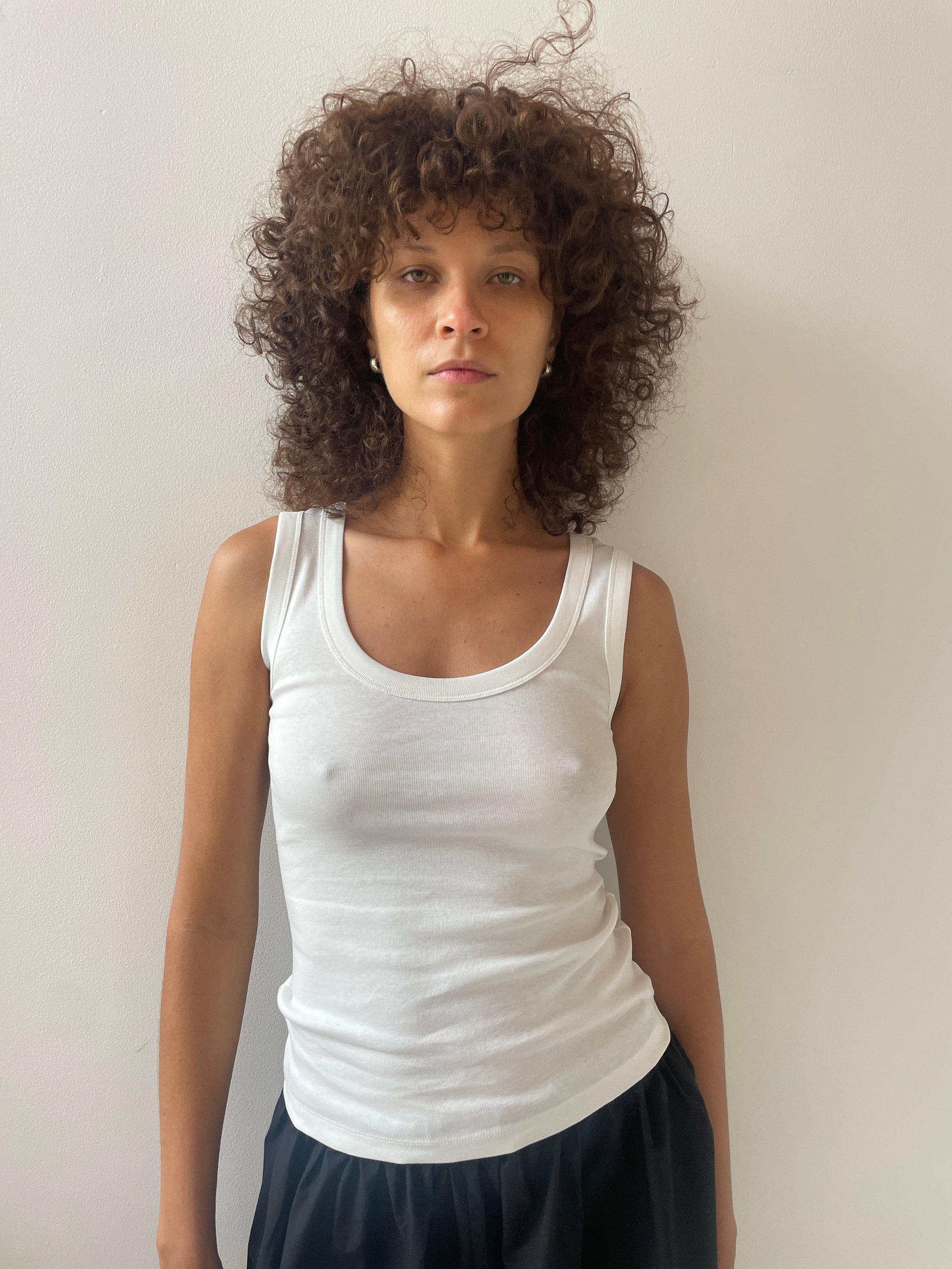 Hillie Tank, White FLORE FLORE