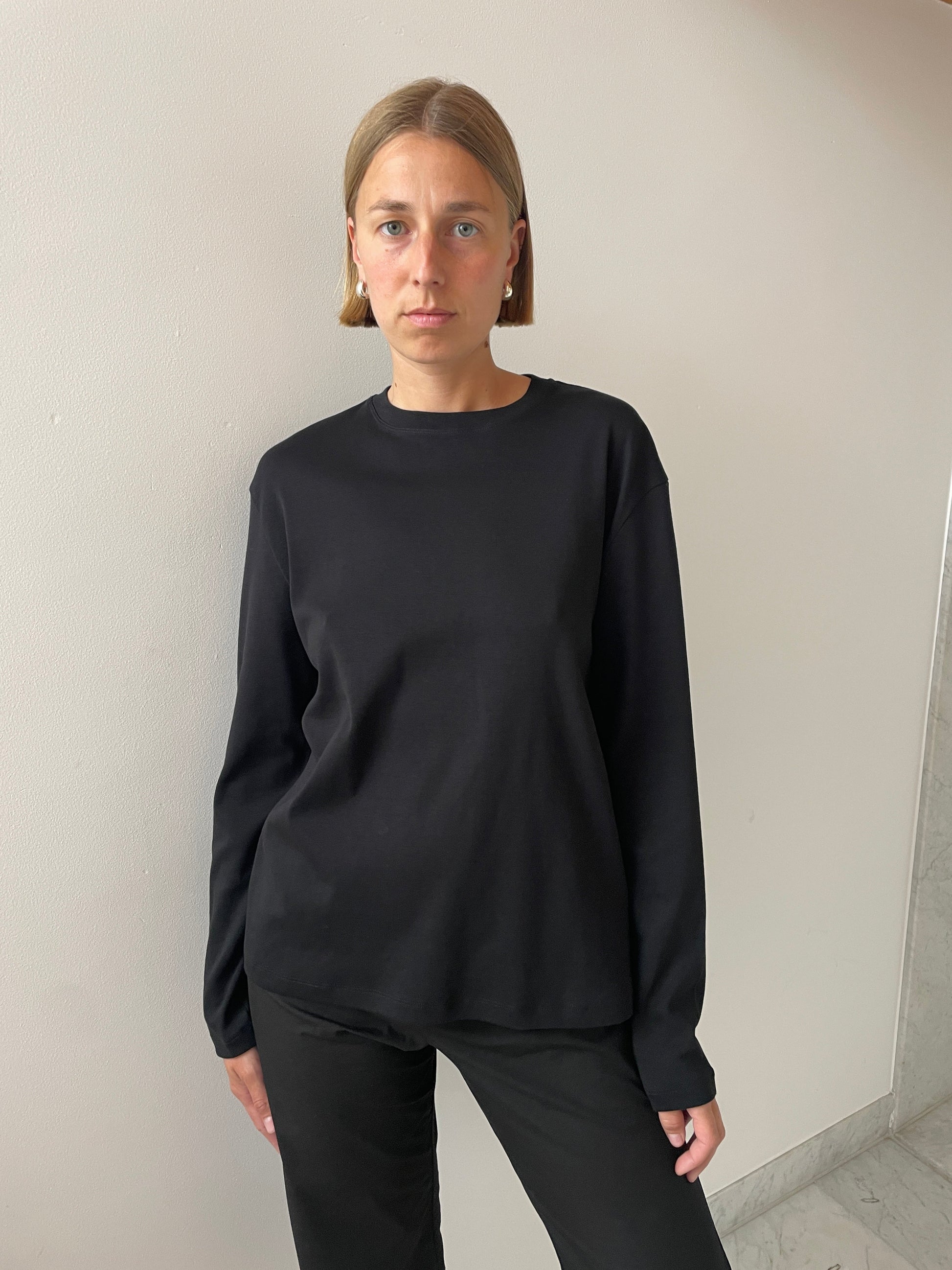 Maggie Longsleeve, Black FLORE FLORE