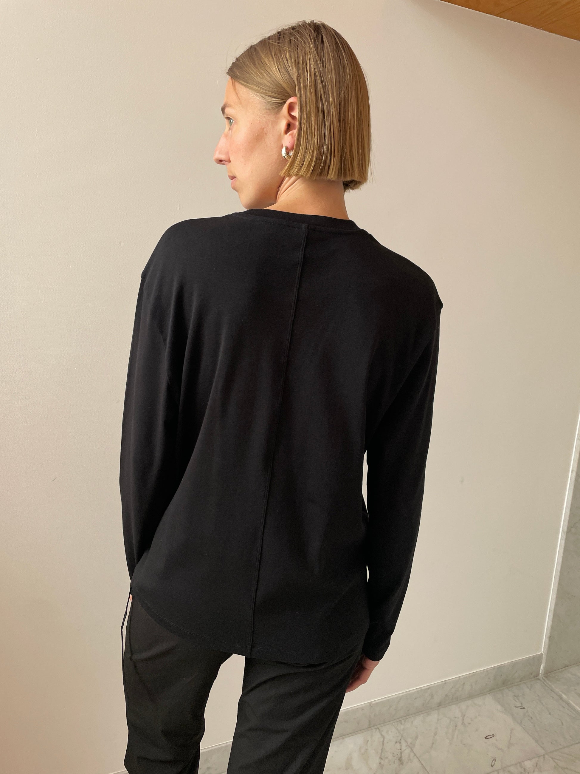 Maggie Longsleeve, Black FLORE FLORE