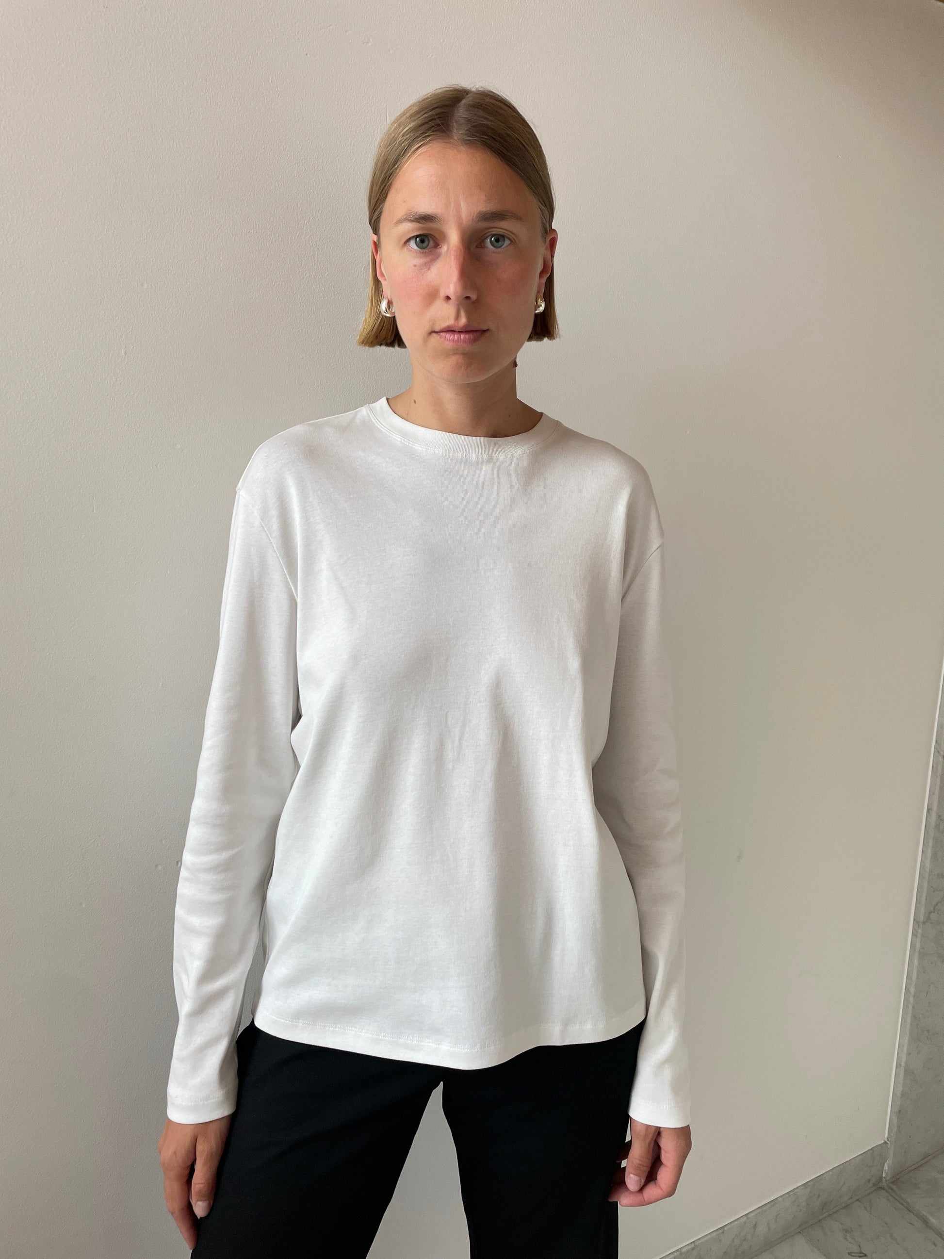 Maggie Longsleeve, White FLORE FLORE