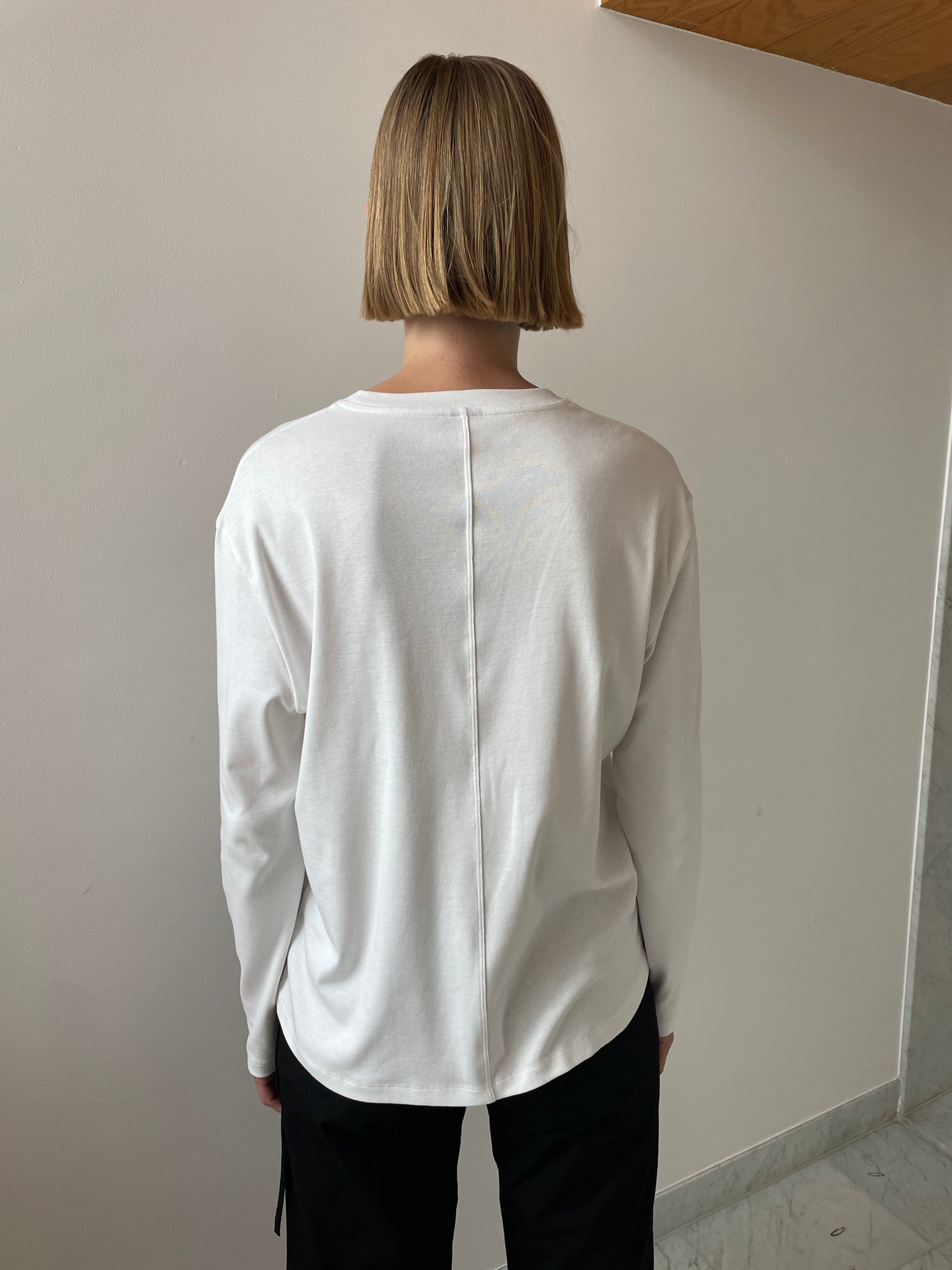 Maggie Longsleeve, White FLORE FLORE