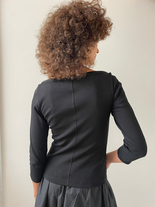 Steffi Tee, Black FLORE FLORE