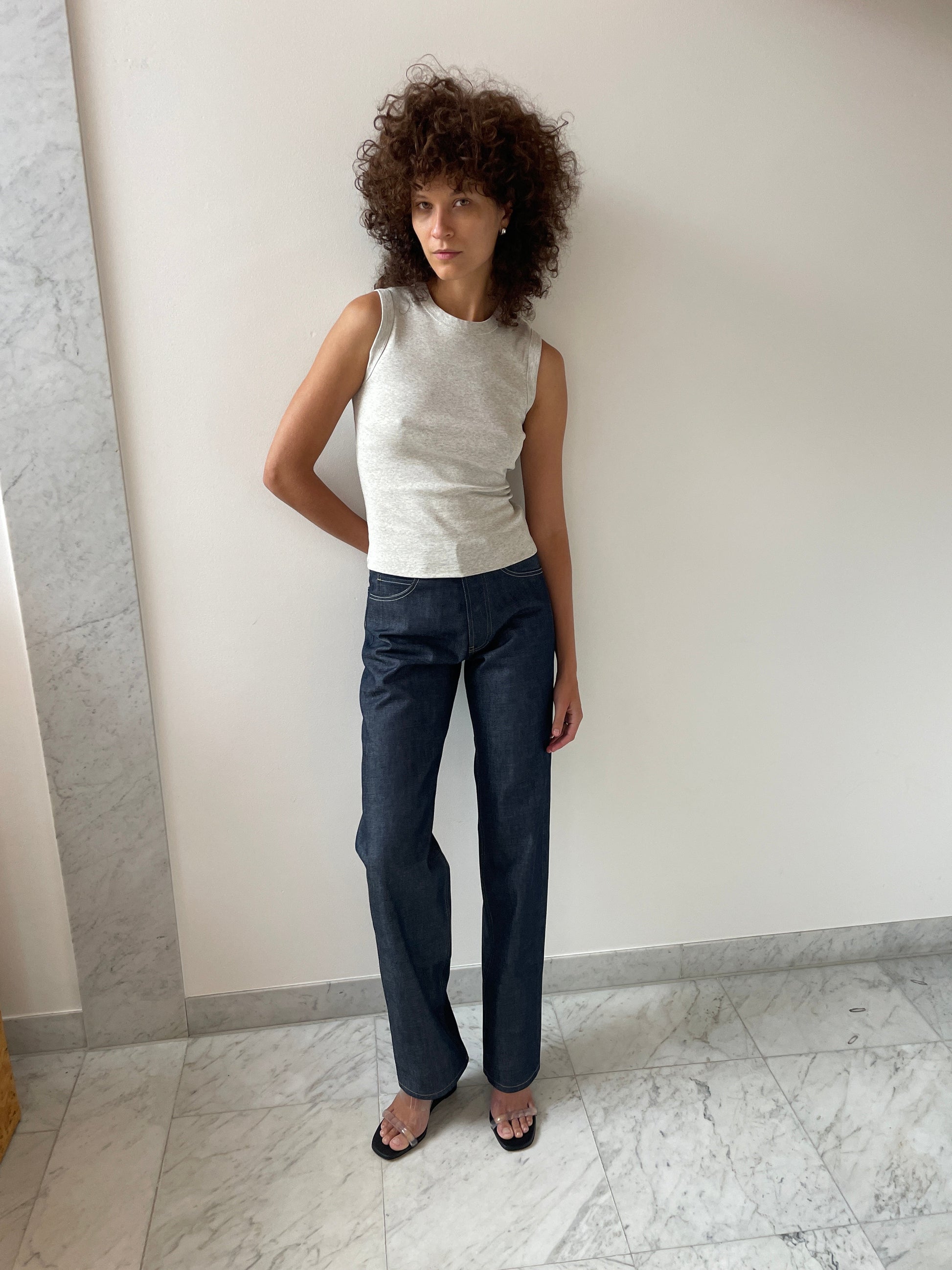 Esmé Tank, Heather Grey FLORE FLORE