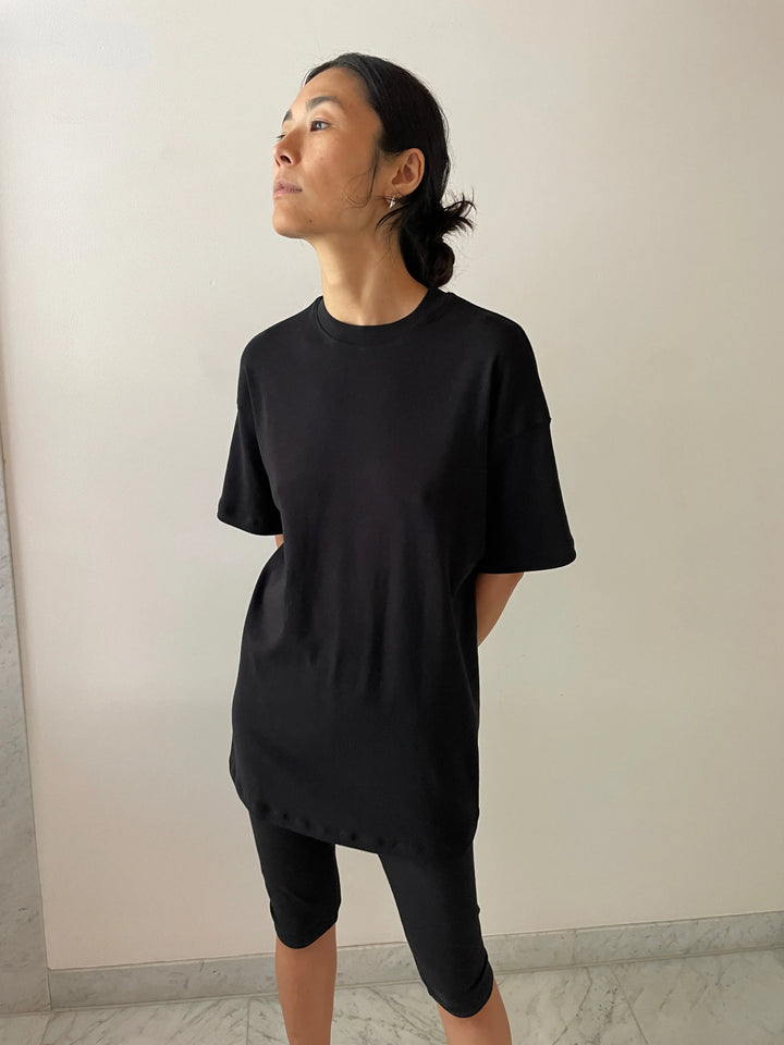 Dance Tee, Black NU SWIM