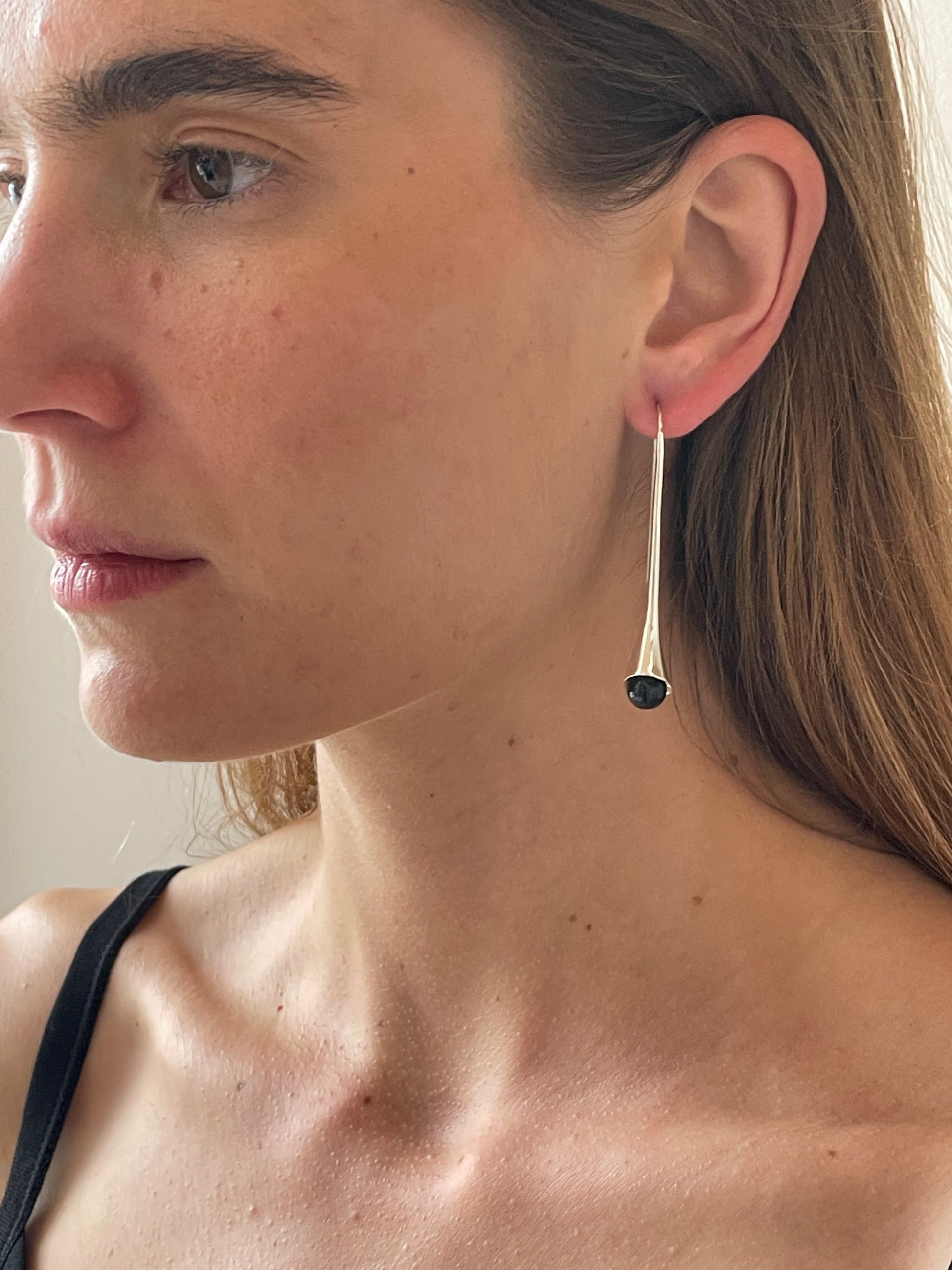 Vienna Earrings, Onyx SOPHIE BUHAI