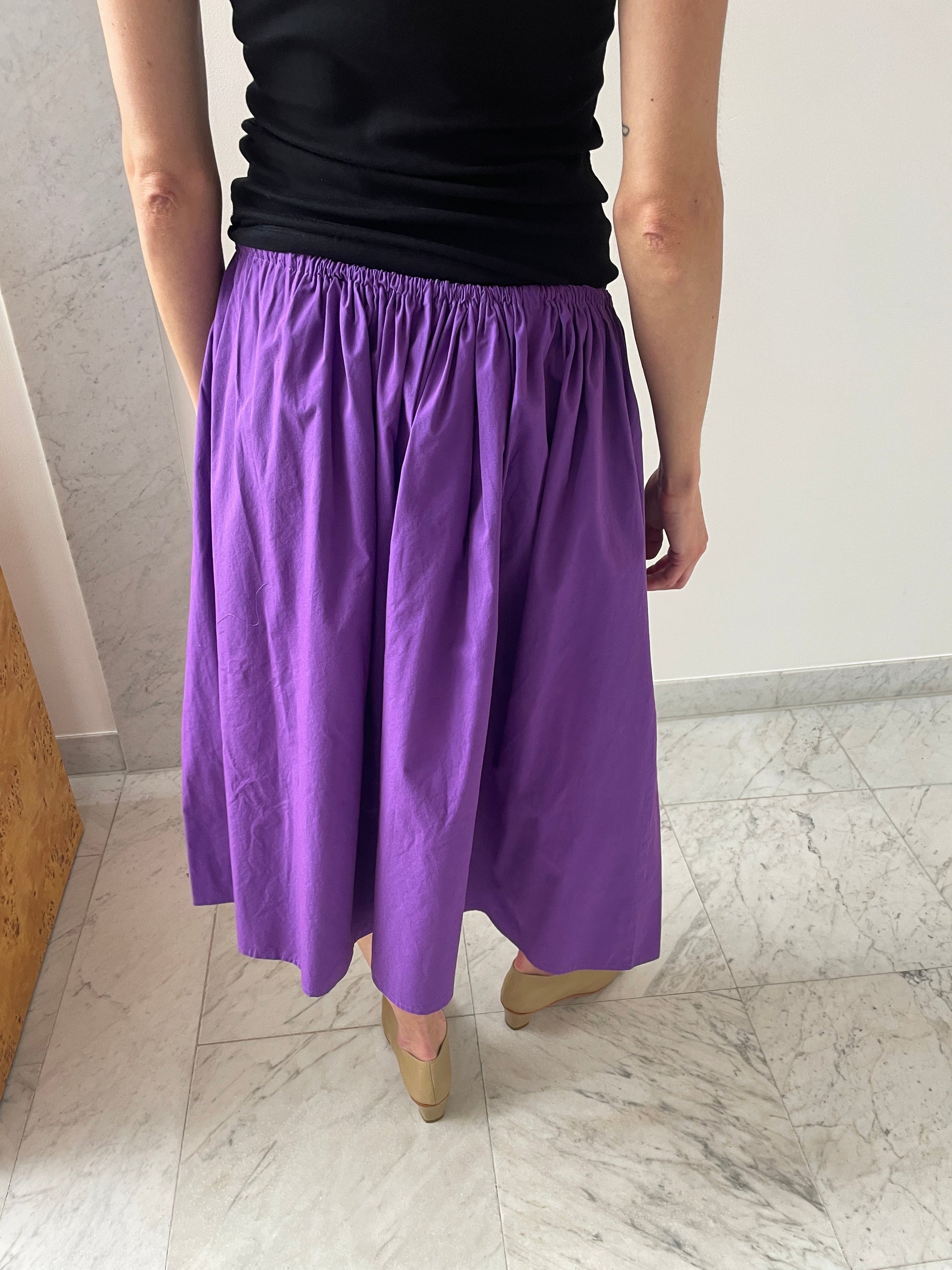 Tie Skirt, Purple Brooke Callahan