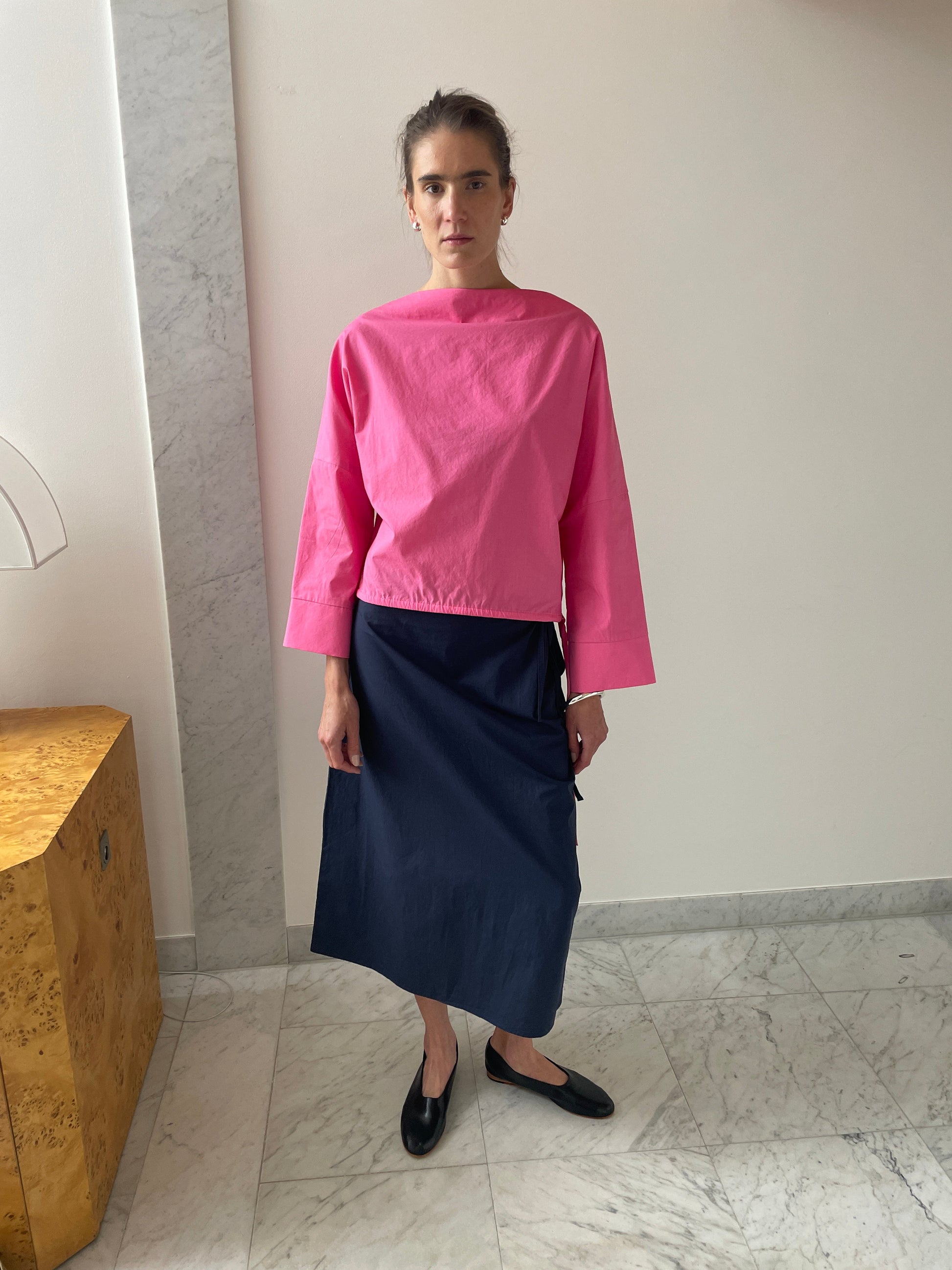 Cuff Top, Pink Brooke Callahan