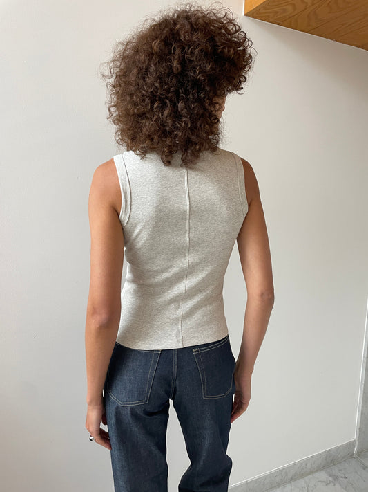 Esmé Tank, Heather Grey FLORE FLORE