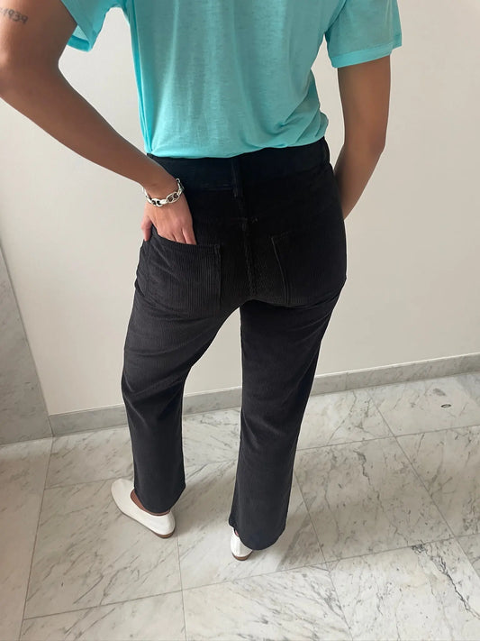 Tajo Pants, Black Corduroy BASERANGE