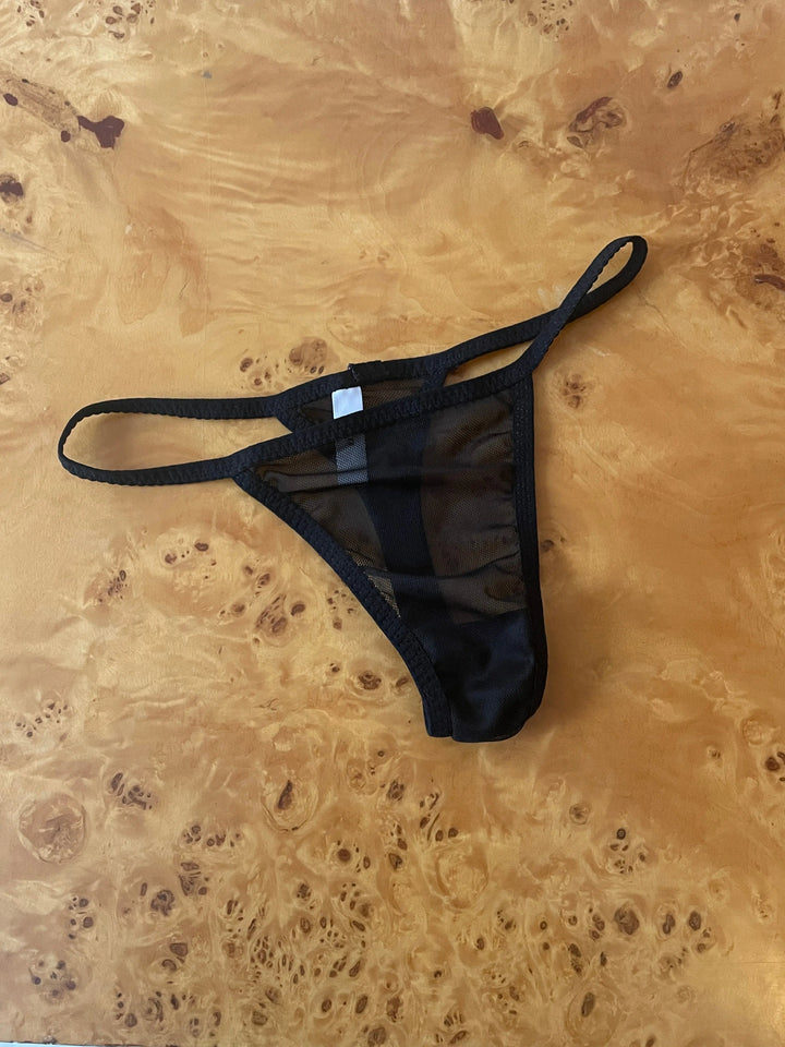 Standard Thong, Black KYE INTIMATES