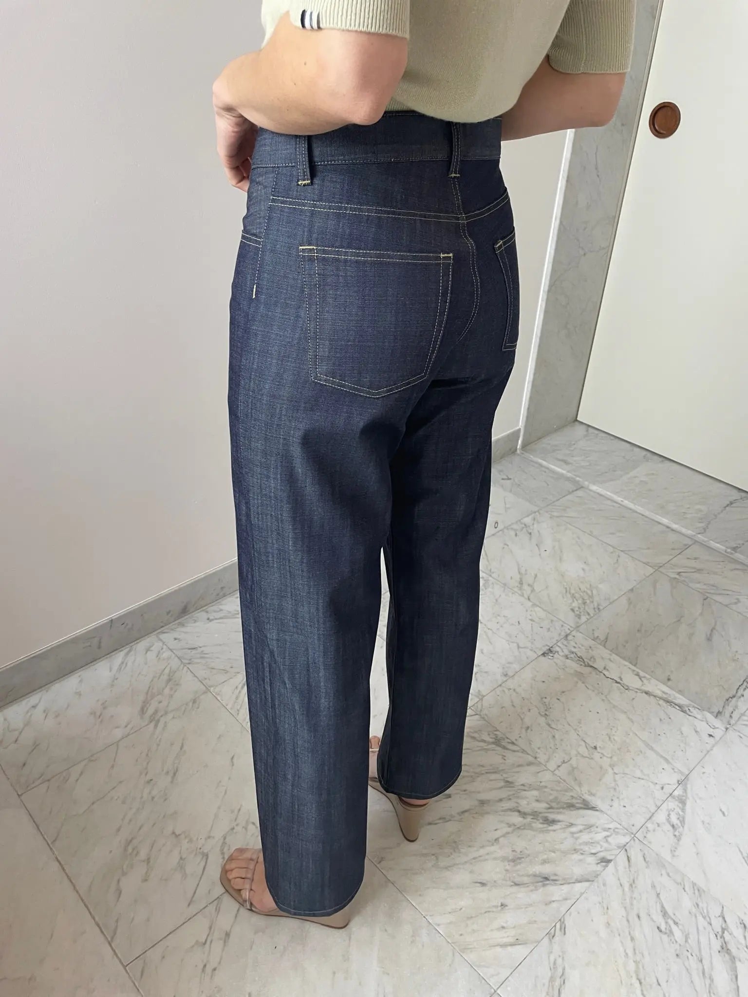 Sal Low Rise, Raw Denim OLGA BASHA