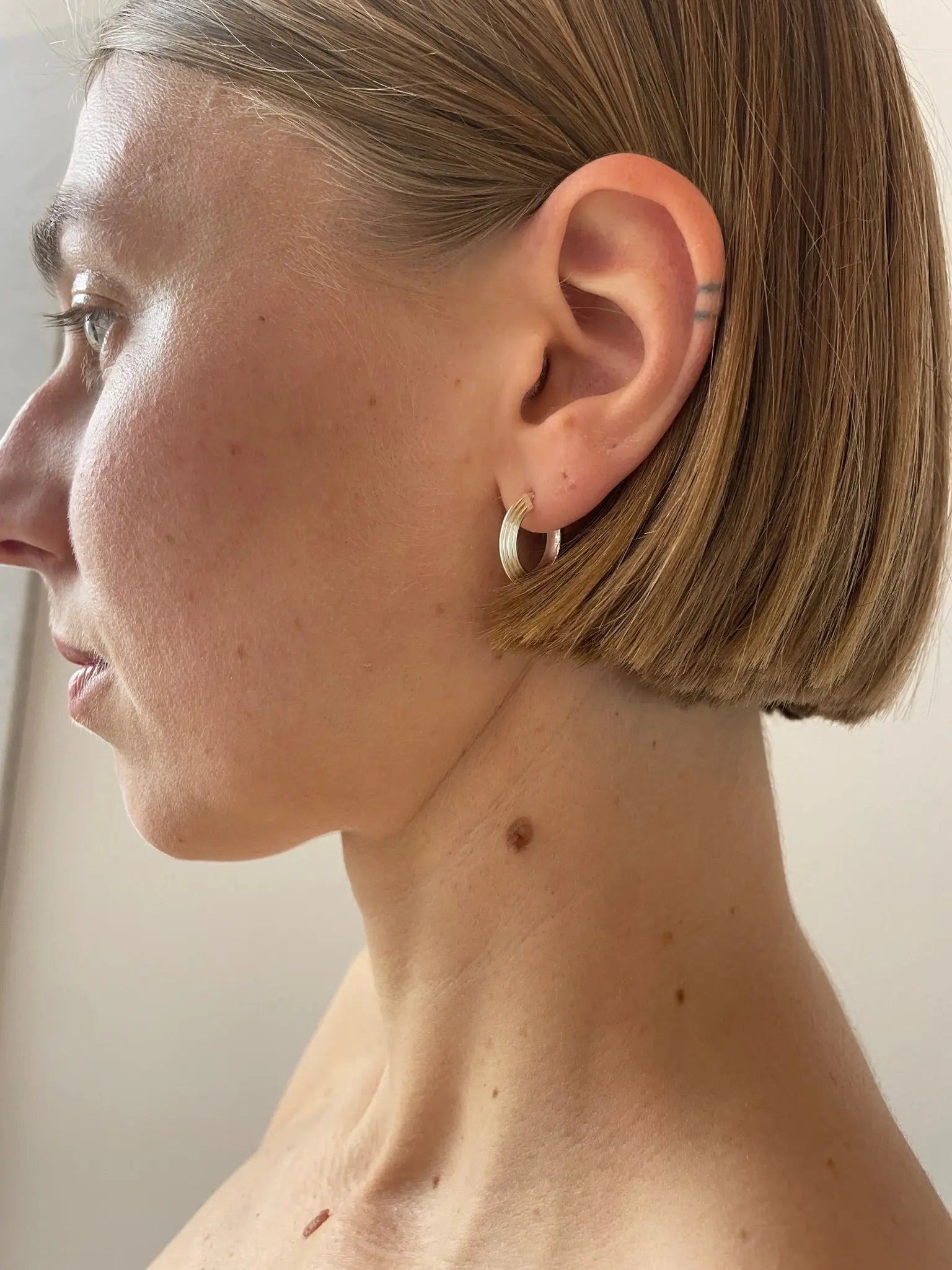 Le Sept Earrings, Silver SANTANGELO