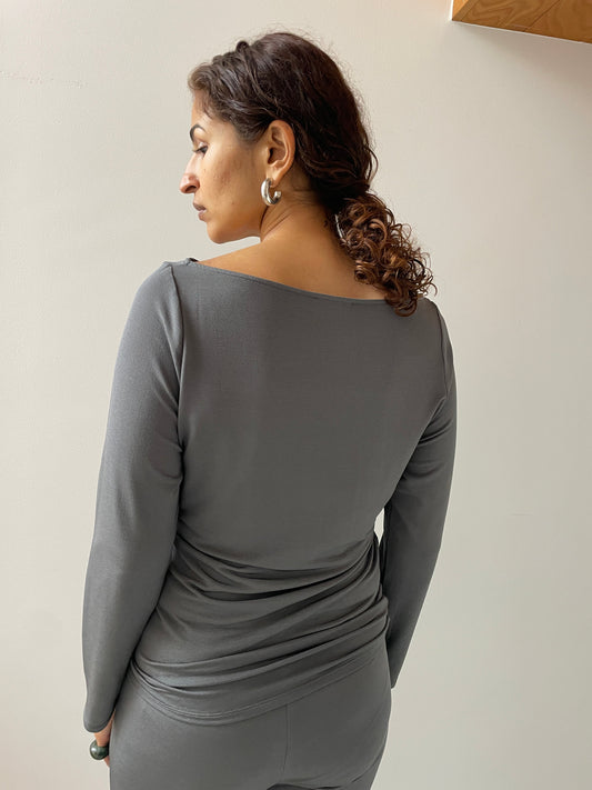 Long Sleeves Top, Dolphin BAMBOU ROGER KWONG