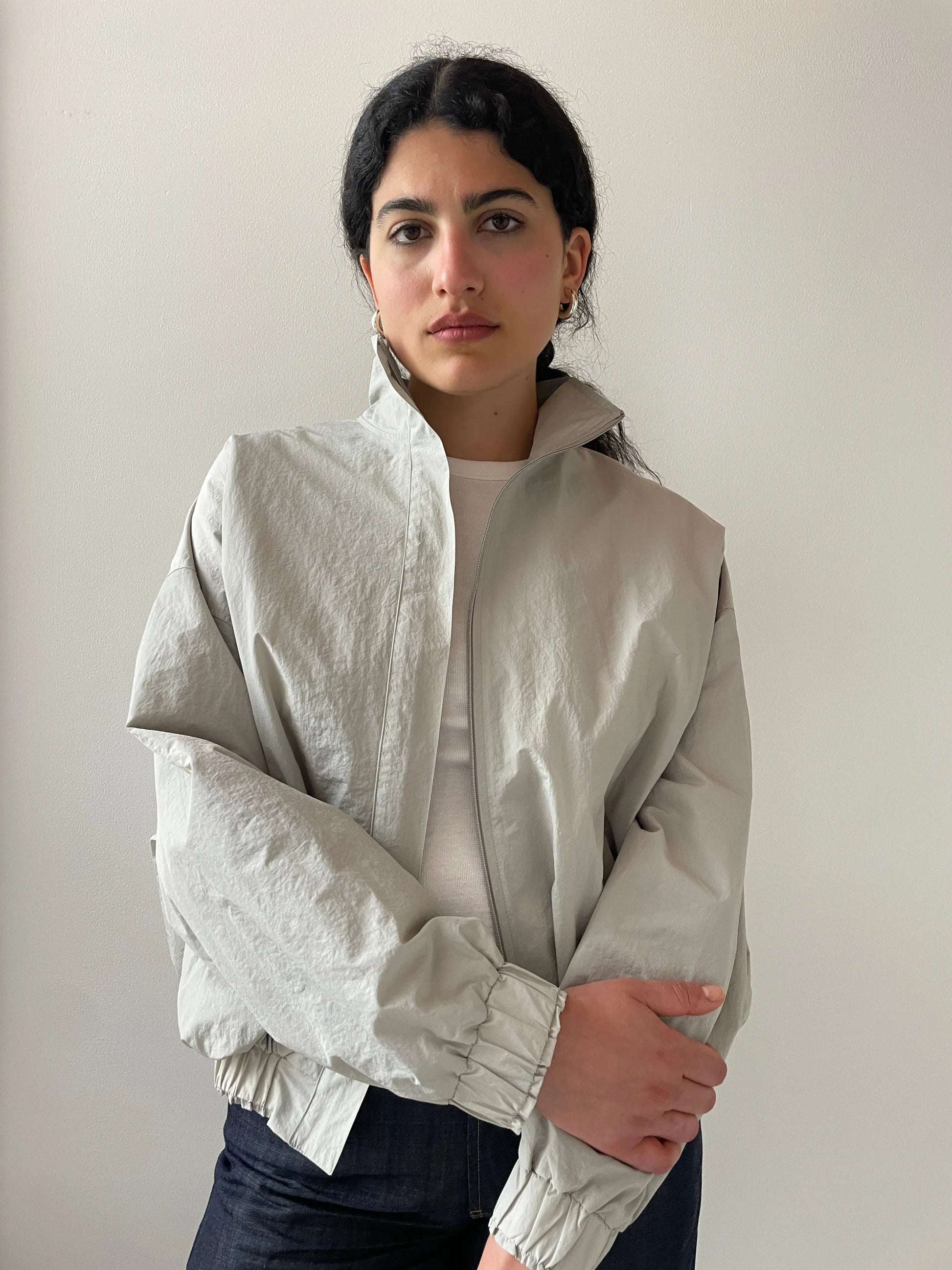 Alex Double Layer Bomber, Grey Renaissance Renaissance