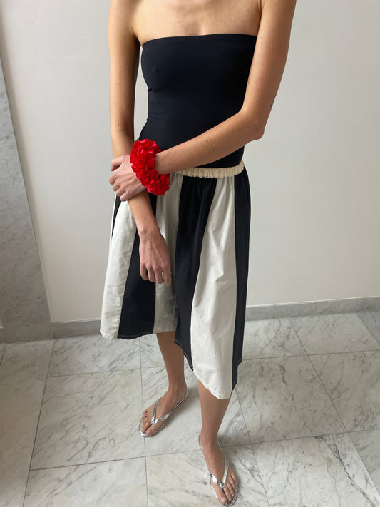 Carnation Scrunchie, Hot Red MARYAM NASSIR ZADEH