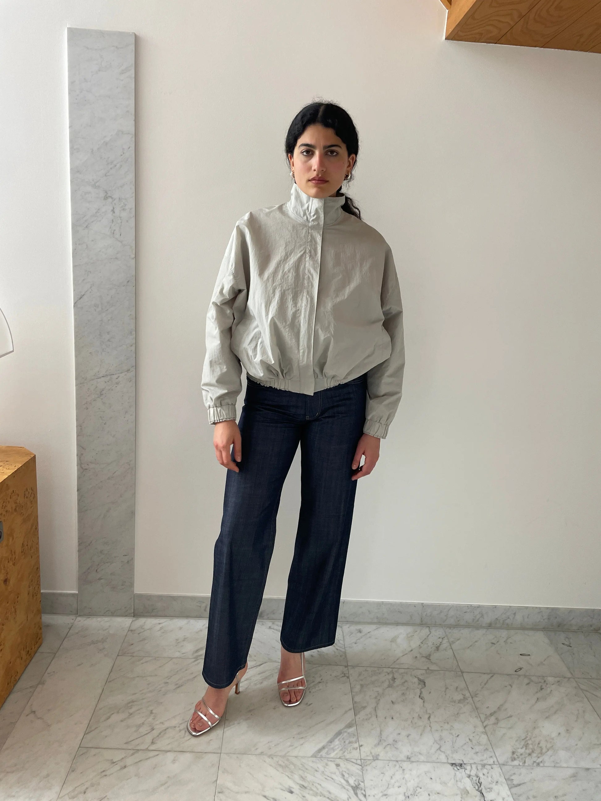 Alex Double Layer Bomber, Grey Renaissance Renaissance