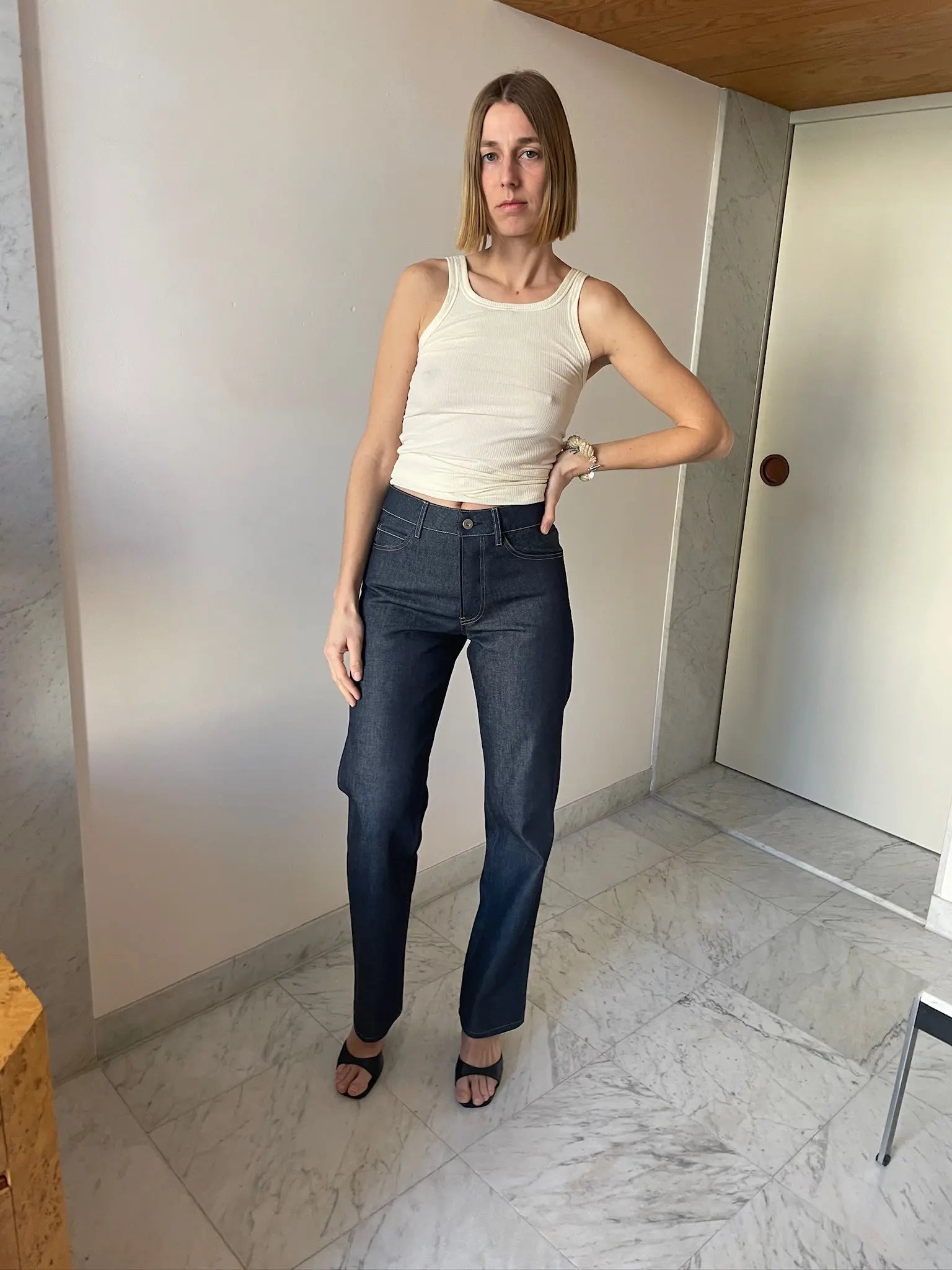 Lawrence, Raw Denim OLGA BASHA