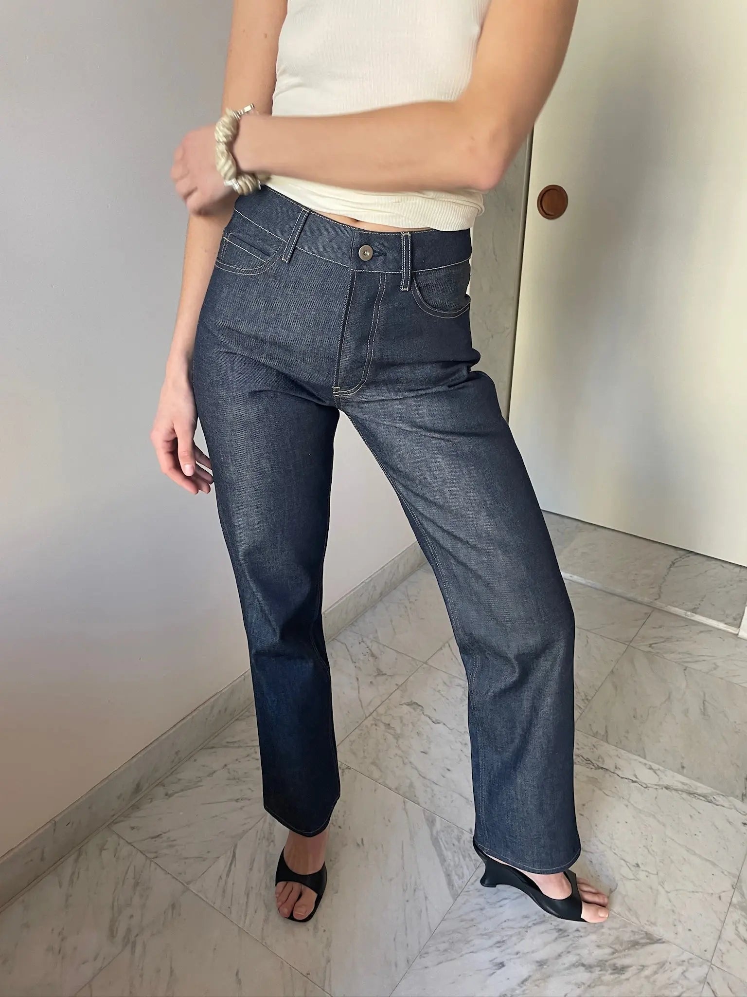 Lawrence, Raw Denim OLGA BASHA