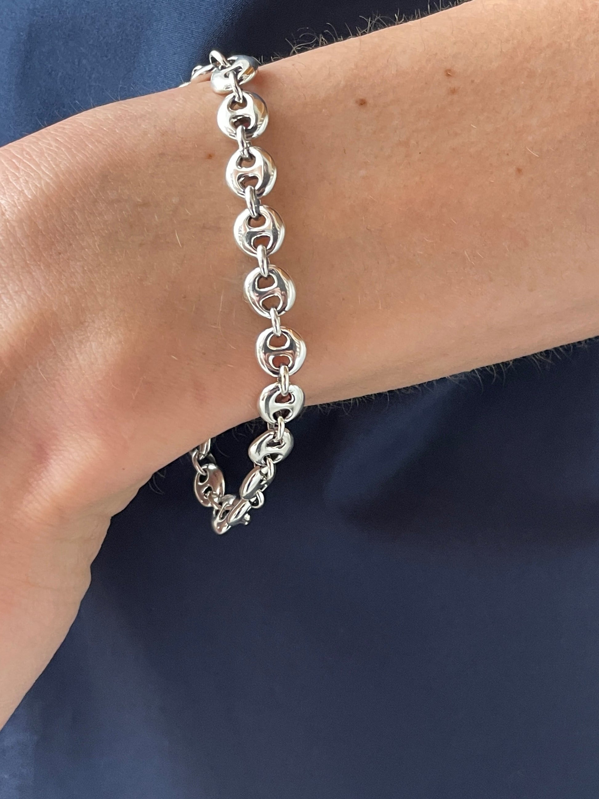 Small Circle Link Bracelet, Sterling Silver SOPHIE BUHAI