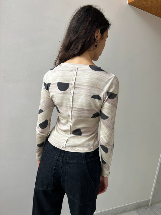 Lapped Baby Crewneck, Spot ECKHAUS LATTA
