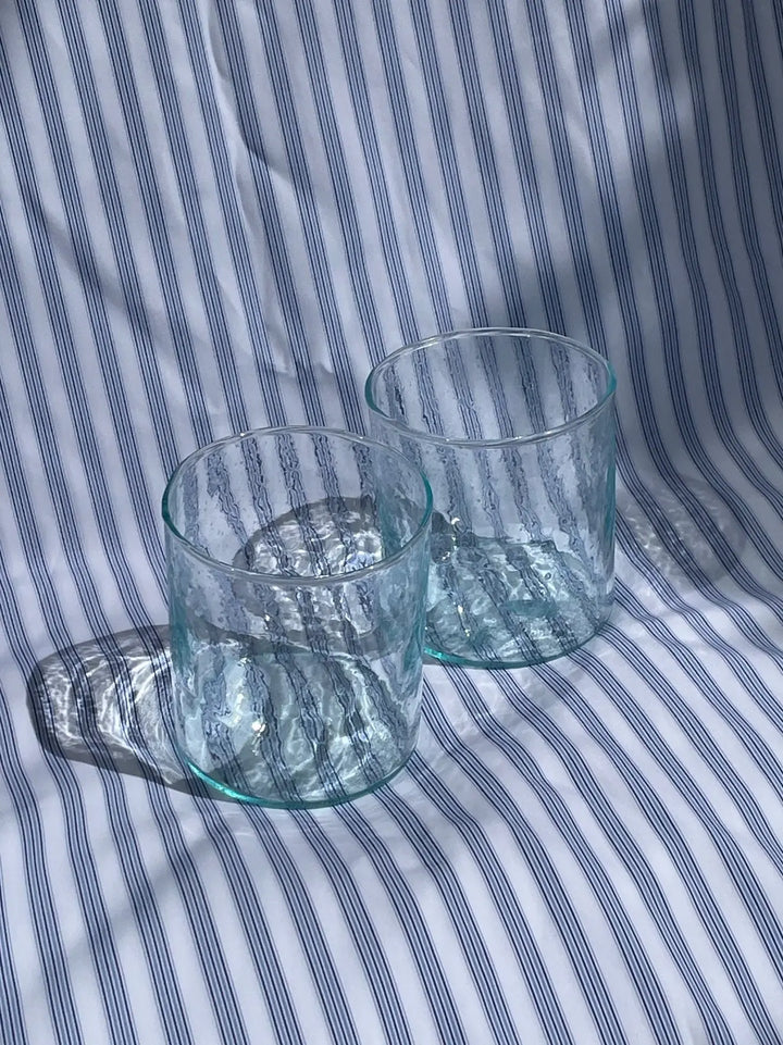 Set of Handblown Glasses, Short CARMEN