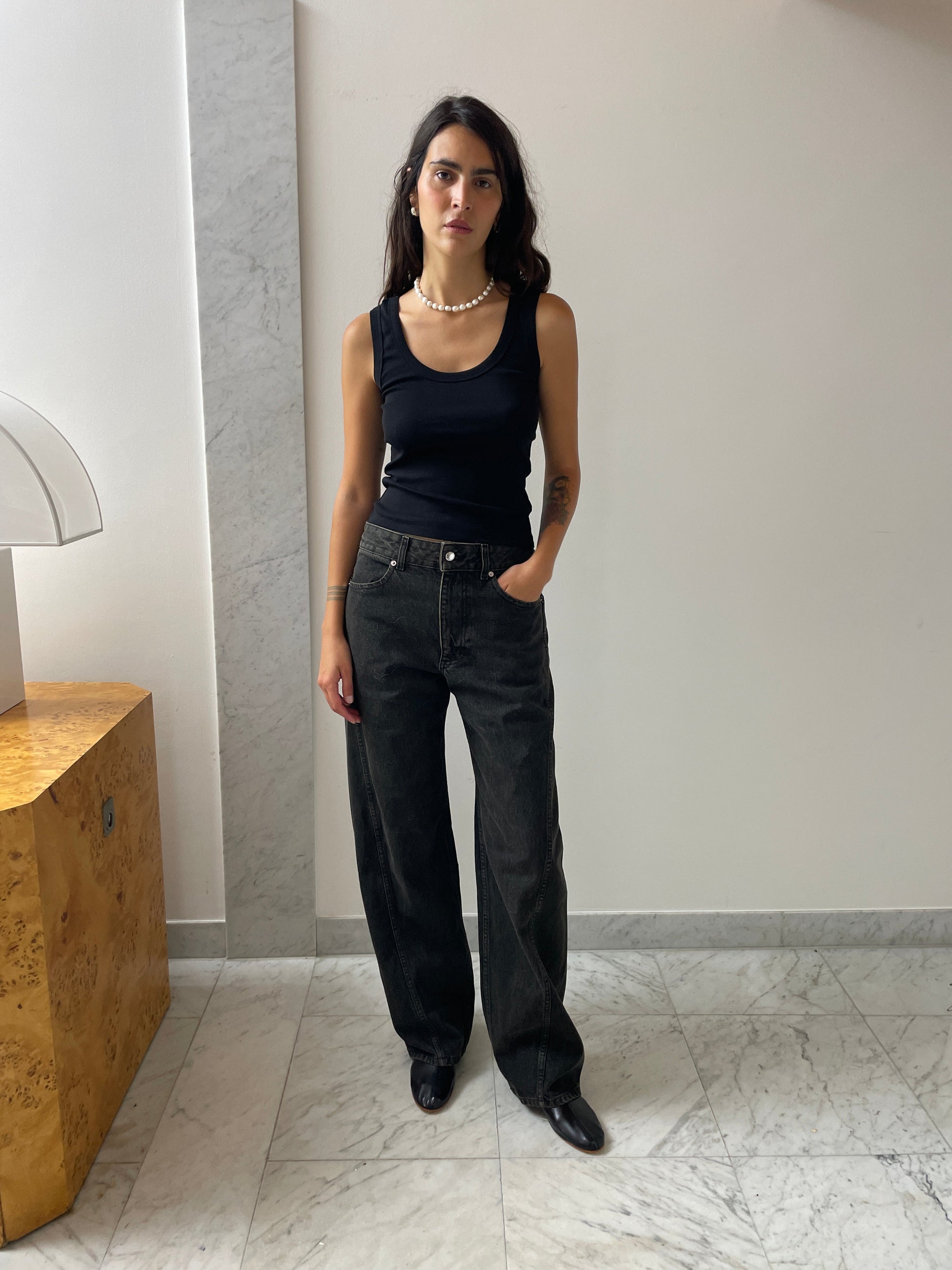 Bend Jean, Stone ECKHAUS LATTA