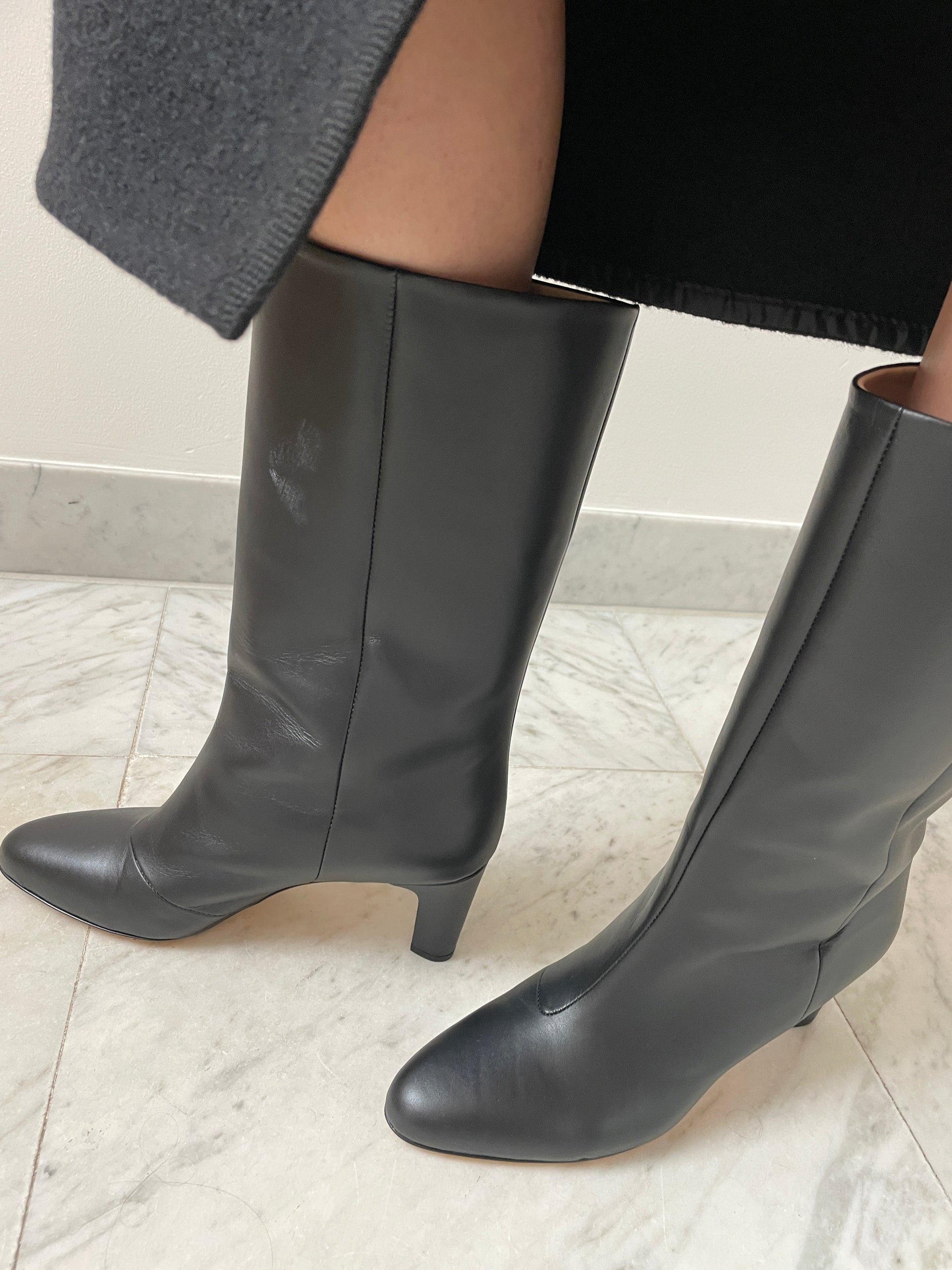 Sandra Boot, Black MARYAM NASSIR ZADEH