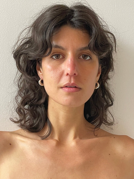 Discus Hoops, Sterling Silver SOPHIE BUHAI