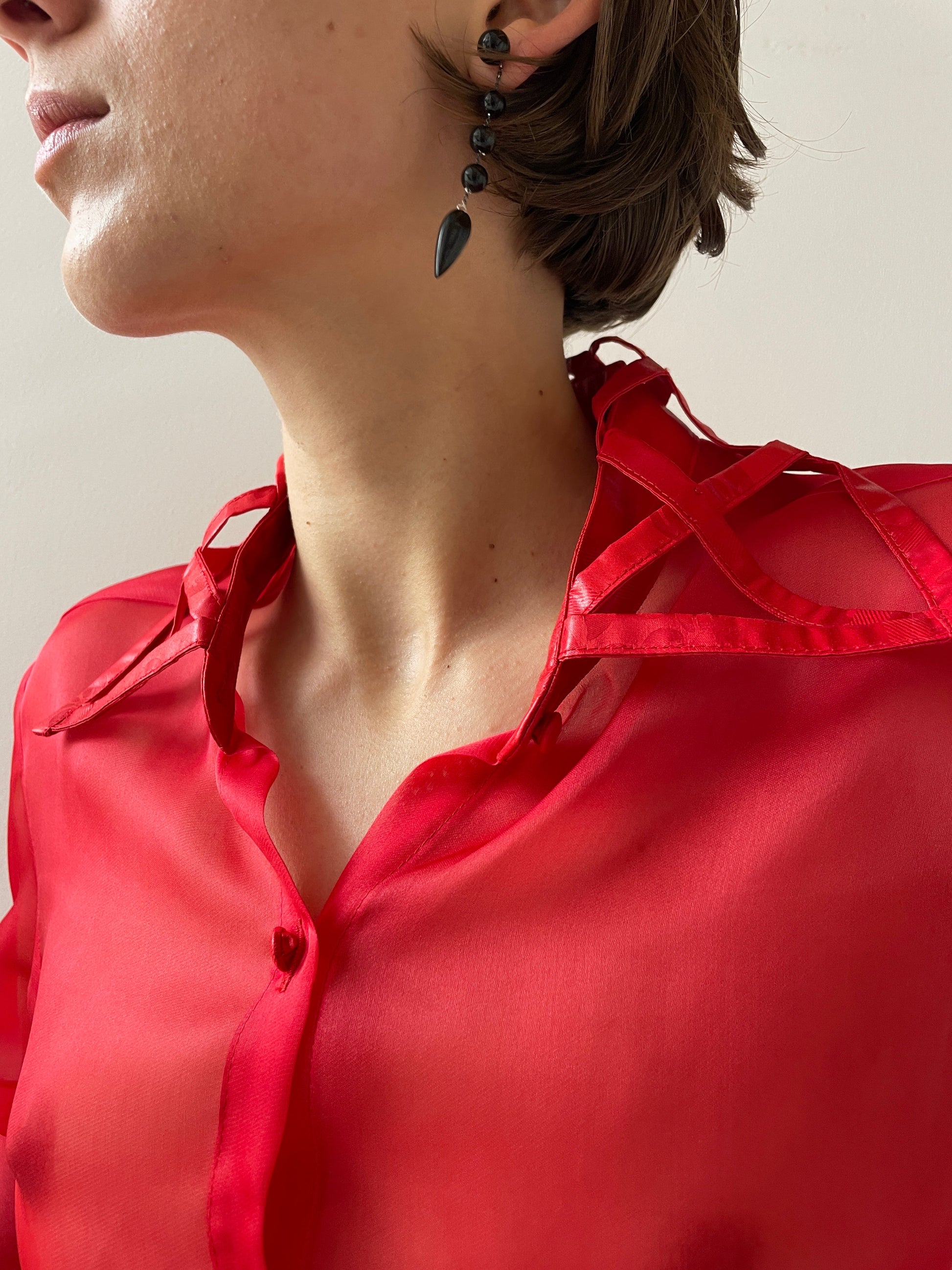 Shirt Lozanges, Red SUPER YAYA