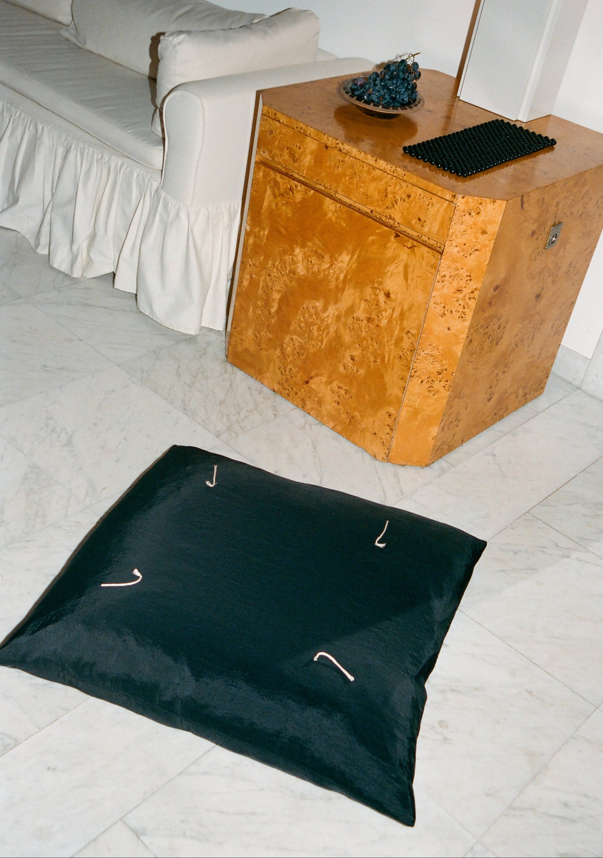 Pillow Cover Square, Black PIEN STUDIOS