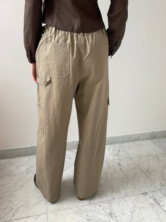 Pocket Work Trousers, Khaki Amomento