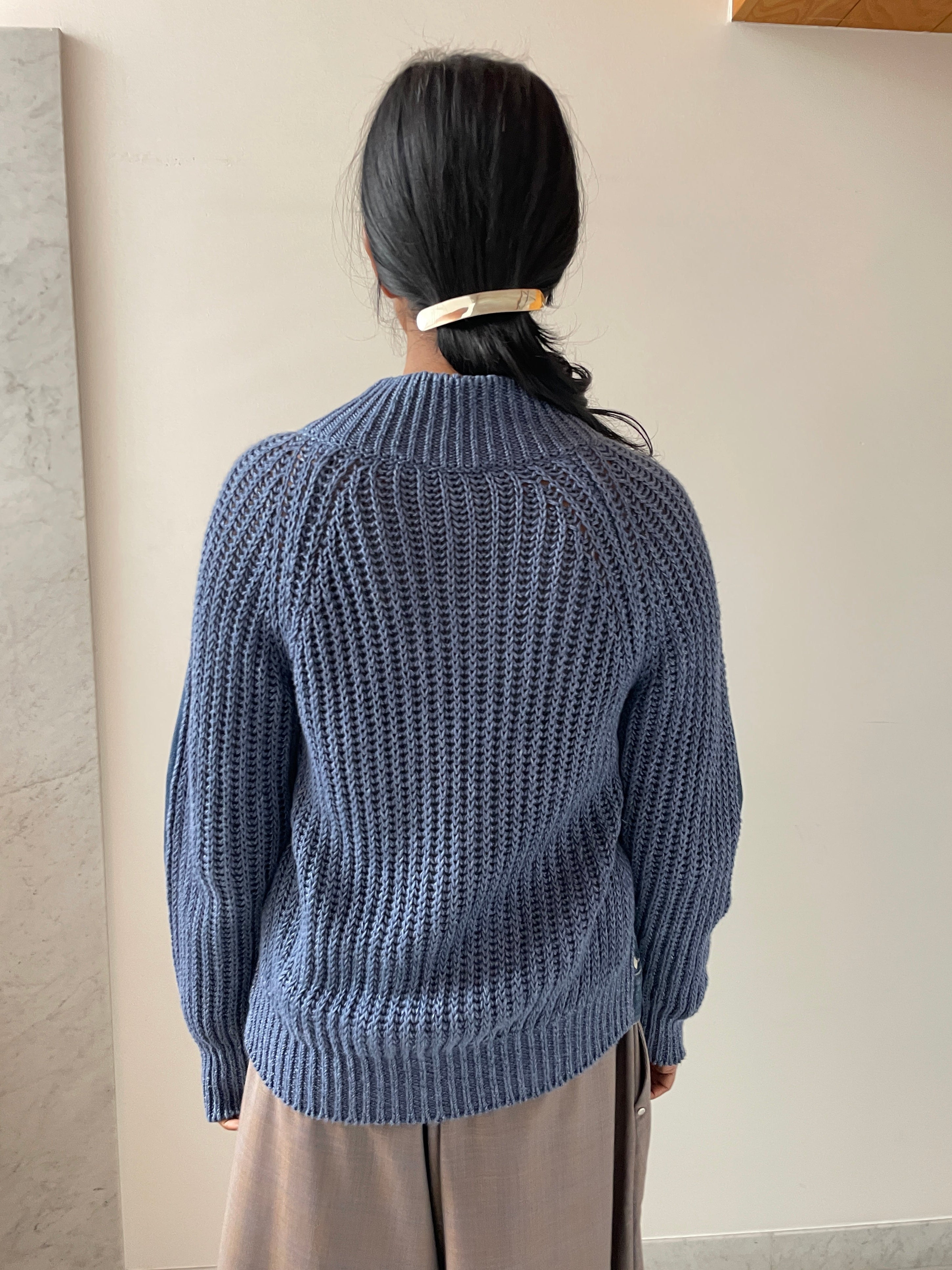 Cristaseya Jeansfrontpatent, Denim - Carmen Amsterdam