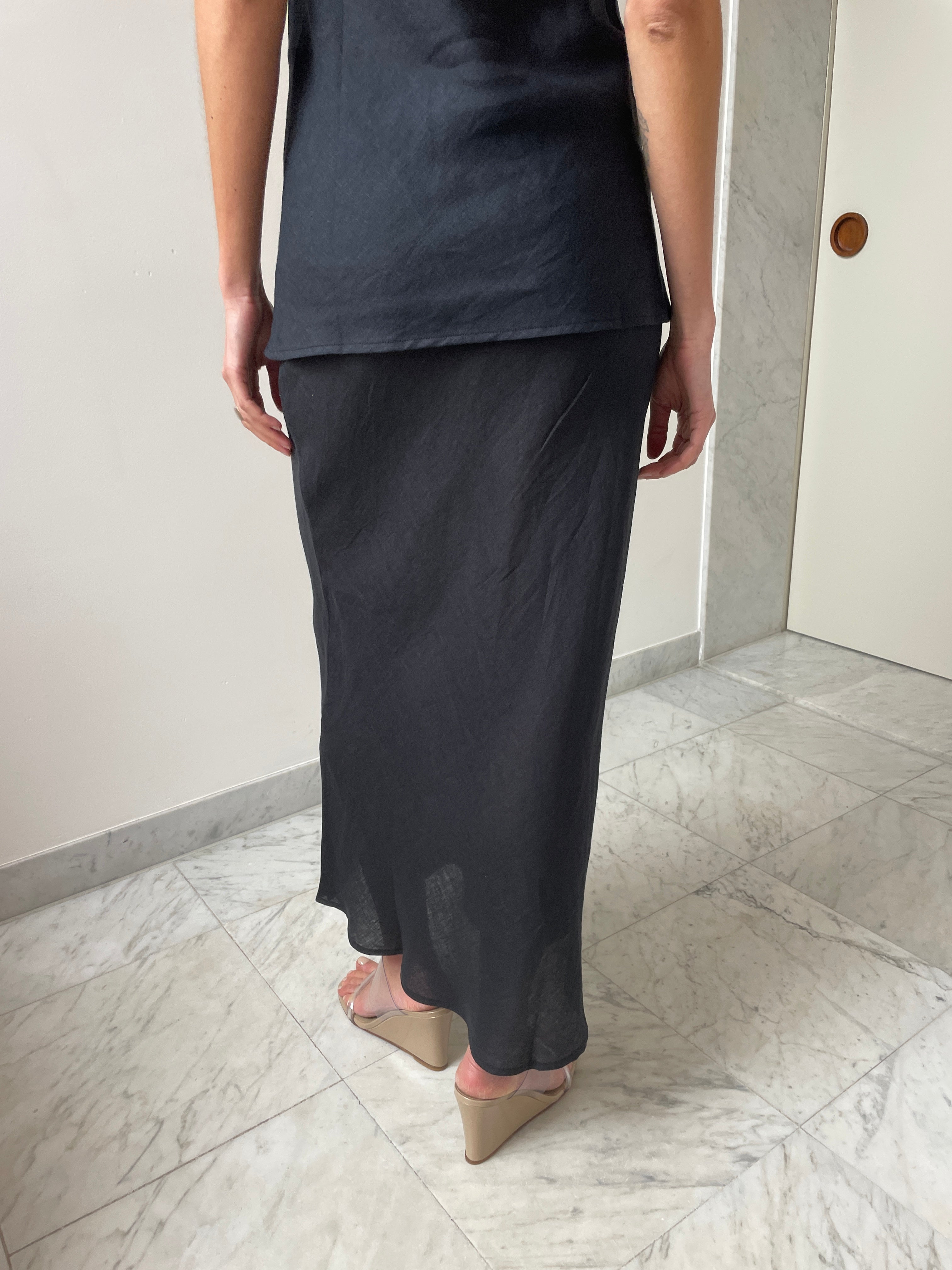 Dydine Skirt, Black - Carmen Amsterdam